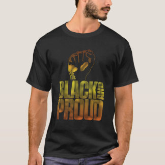 T-shirt preto e orgulhoso