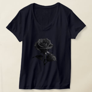 T-Shirt Preto Elegante