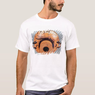 T-shirt Preto-figura copo do sótão