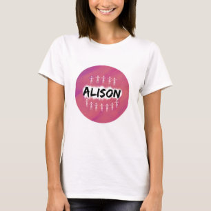 T-shirt preto órfão - Alison