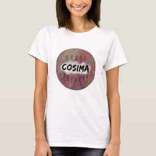 T-shirt preto órfão - Cosima