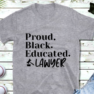 T-Shirt Preto Orgulhoso e Funny