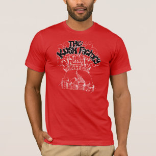 T-shirt preto vermelho TKF