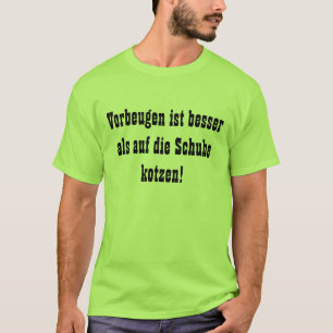 T-shirt Previnem é mais bom