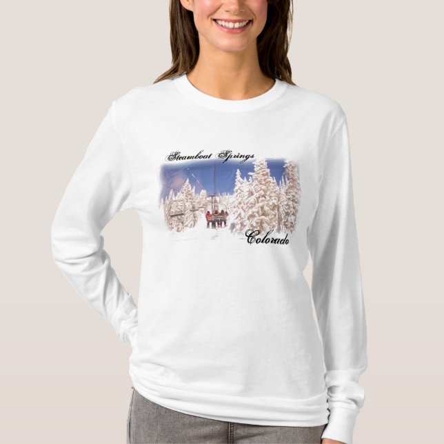 T-shirt Primavera de vapor (Frente)