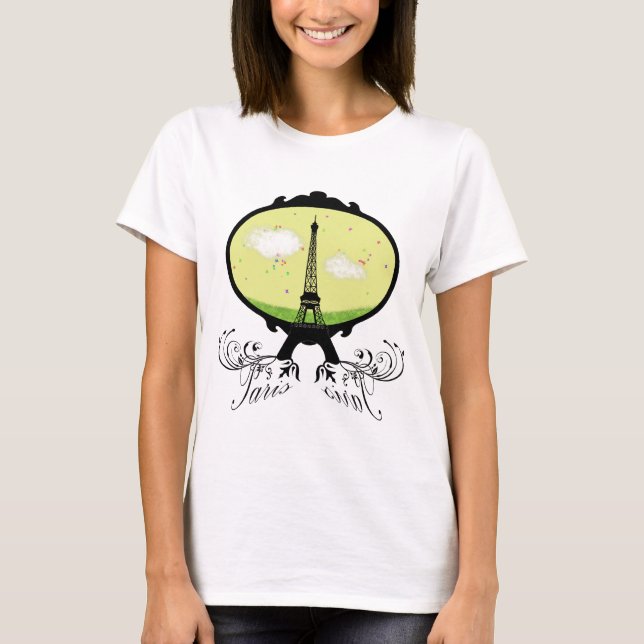 T-shirt Primavera em Paris (Frente)