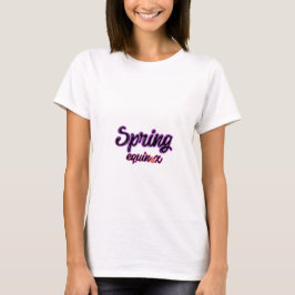 T-shirt primavera equinox /primavera T-shirt /prim