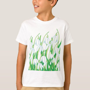 T-Shirt primavera Snowdrops