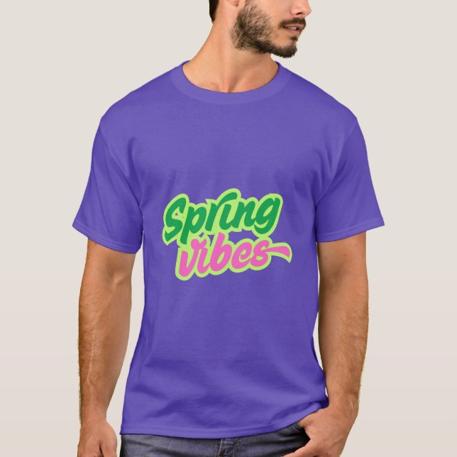 T-shirt primavera VIBES (Frente)
