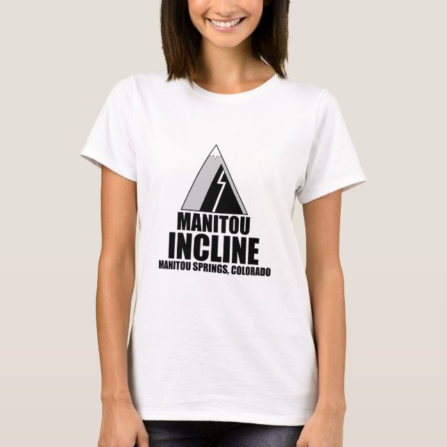 T-shirt Primaveras Colorado de Manitou do declive de (Frente)