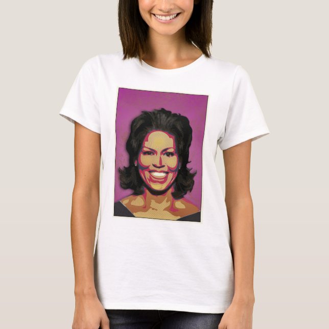 T-shirt Primeira senhora Michelle Obama (Frente)