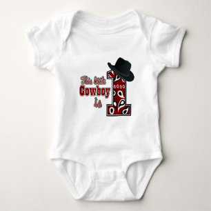 T-shirt Primeiro Aniversário do Cowboy