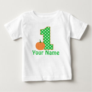 T-Shirt primeiro aniversario Pumpkin
