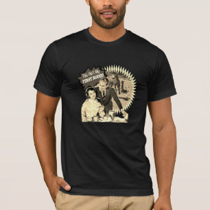 T-shirt Primeiro Cavaleiro do Bronco do Casal Retro Rodeo