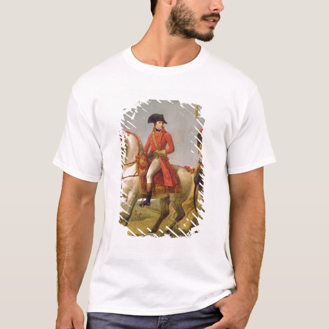 T-shirt Primeiro cônsul de Napoleon Bonaparte (Frente)