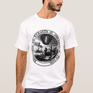 T-shirt Primeiro grande selo dos Estados Unidos da Améric