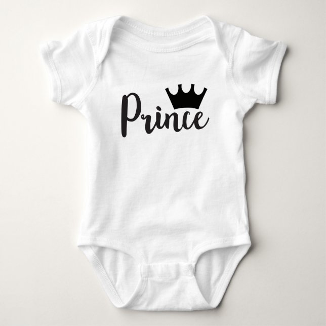 T-shirt Prince - Baby Onsie (Frente)
