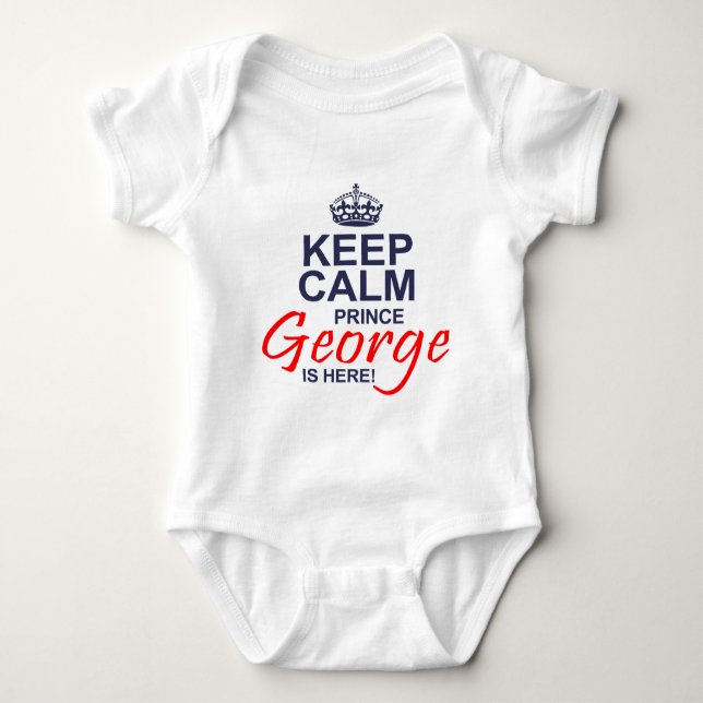 T-shirt Prince George está aqui (Frente)