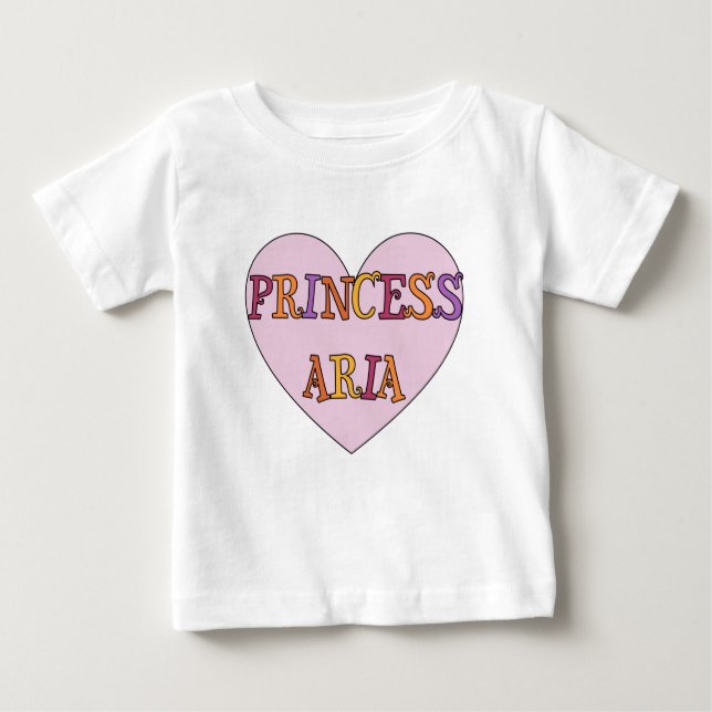 T-shirt Princesa Aria Toddler Shirt (Frente)