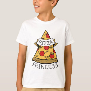 T-shirt Princesa da pizza