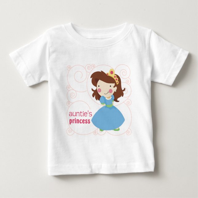 T-shirt Princesa da tia (Frente)
