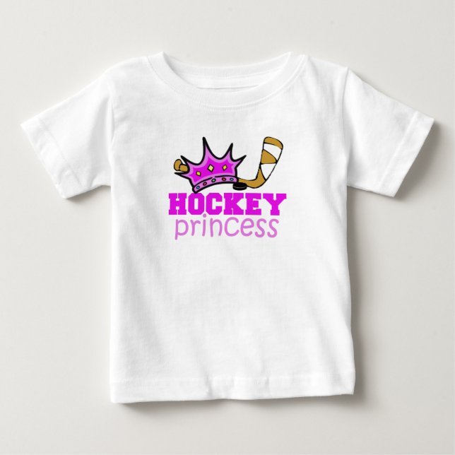 T-shirt Princesa de Hockey (Frente)