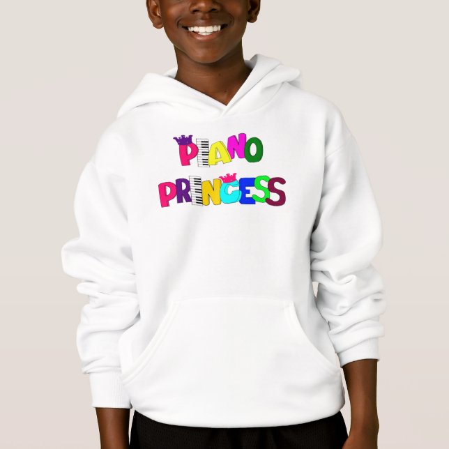 T-shirt Princesa do piano (Frente)