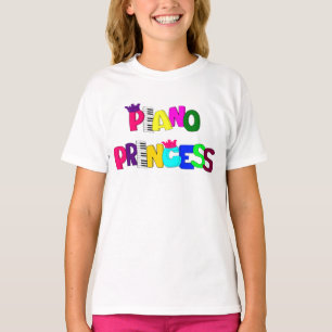 T-shirt Princesa do piano