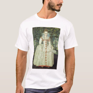 T-shirt Princesa Elizabeth (1596-1662) 1603 (óleo em