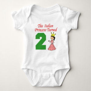 T-shirt Princesa Giro italiano dois