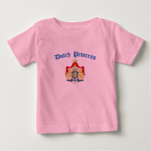 T-shirt Princesa Holandesa (Casaco de Armas Holandesa)