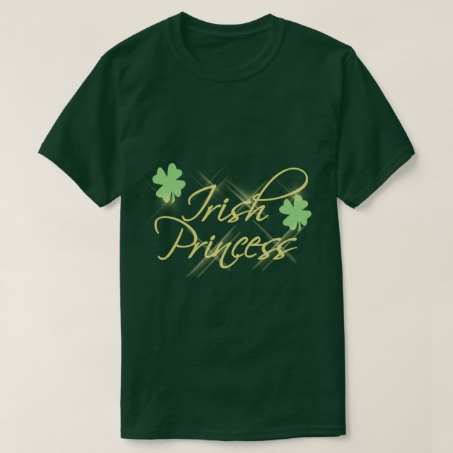 T-shirt Princesa irlandesa (Frente do Design)
