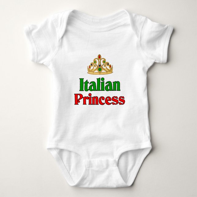 T-shirt Princesa italiana (Frente)