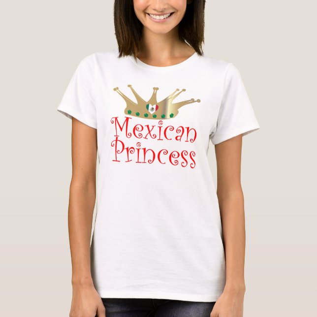T-shirt Princesa mexicana (Frente)