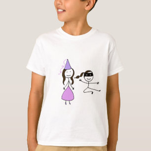 T-shirt Princesa Ninja T (para meninas)