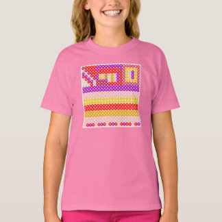 T-shirt Princesa Pattern #128 - PrinterKids