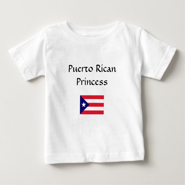 T-shirt Princesa porto-riquenha (Frente)