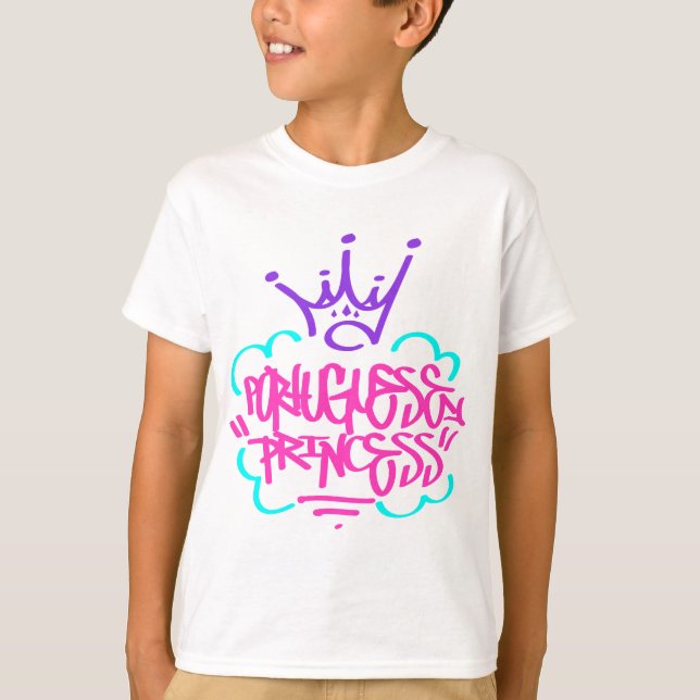 T-shirt Princesa portuguesa (Frente)