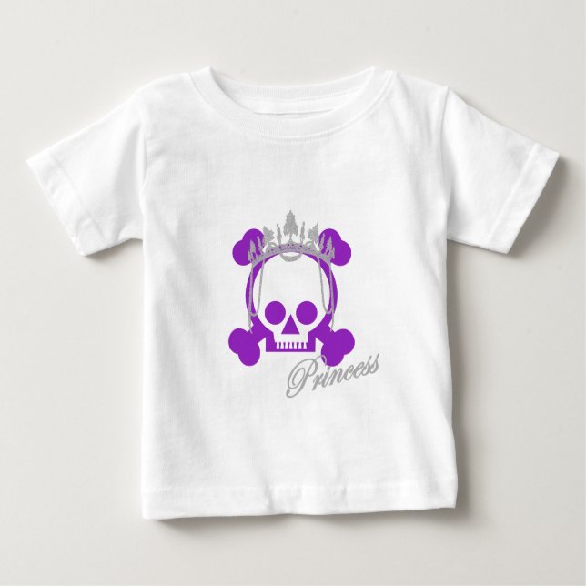 T-shirt Princesa Skull (Frente)