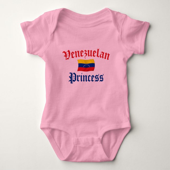 T-shirt Princesa venezuelana (Frente)