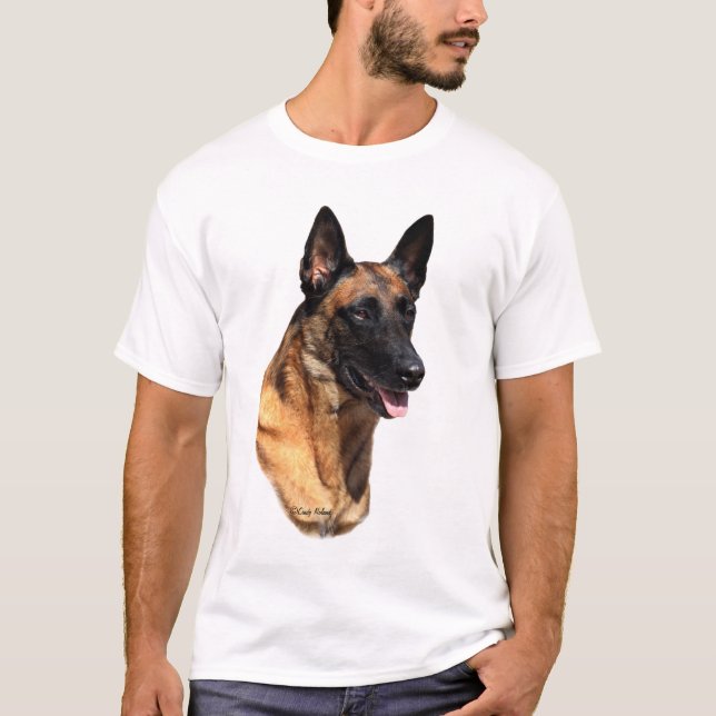 T-shirt principal de Malinois do belga (Frente)