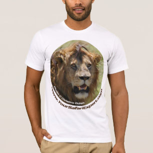 T-shirt principal do leão