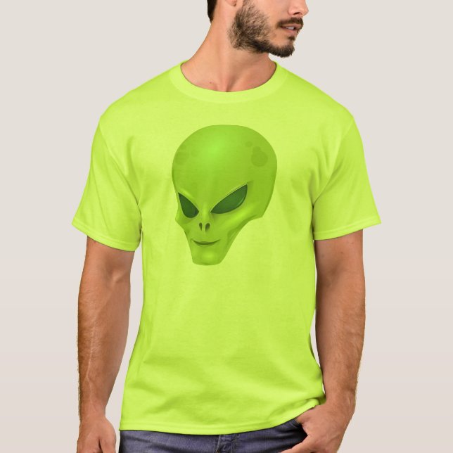 T-shirt principal estrangeiro verde (Frente)