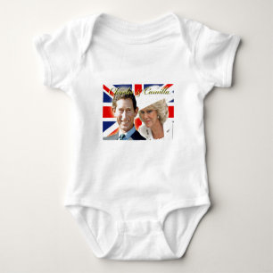 T-shirt Príncipe Carlos & HRH Duquesa Cornwall