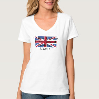T-shirt Príncipe George de Cambridge
