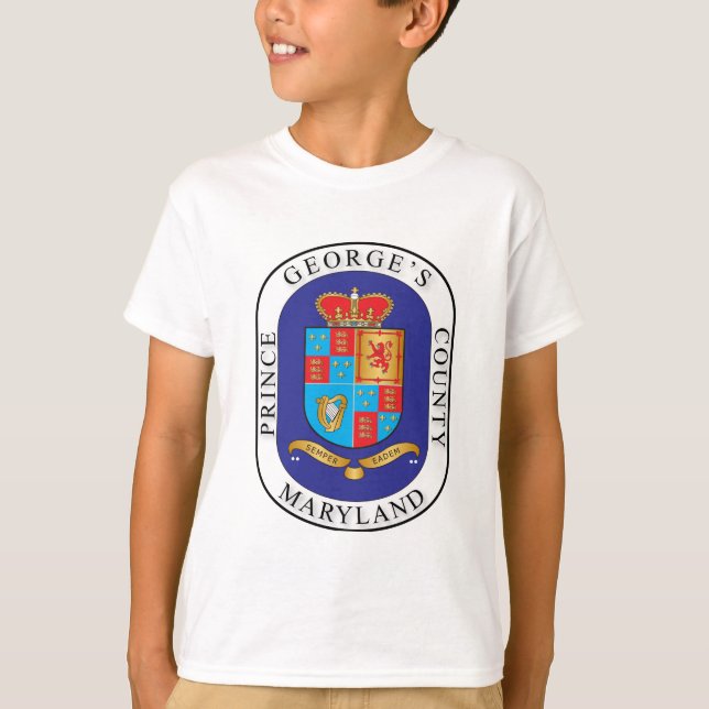 T-shirt Príncipe George's County (Frente)