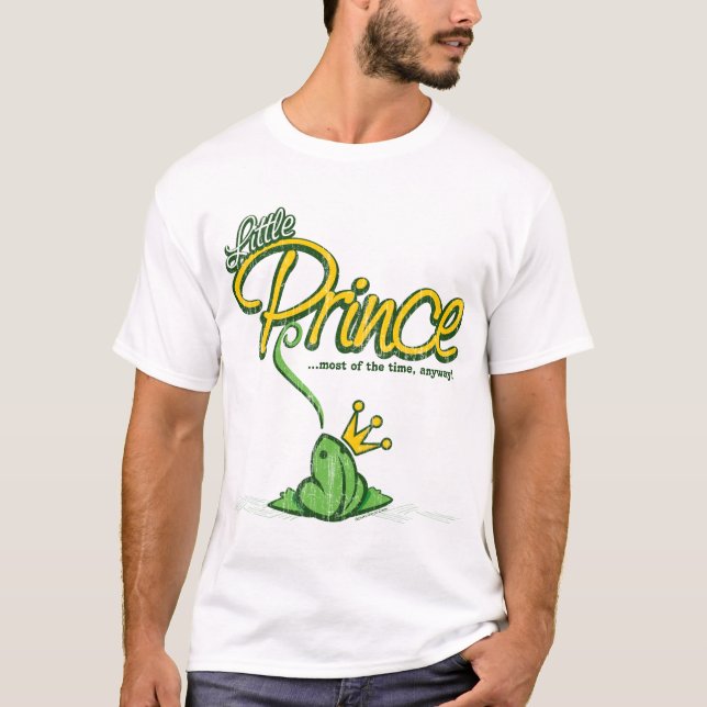 T-shirt Príncipe pequeno (vintage) (Frente)