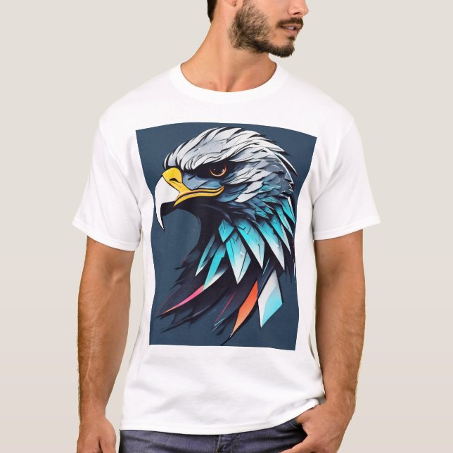 T-Shirt Printed Eagle (Frente)