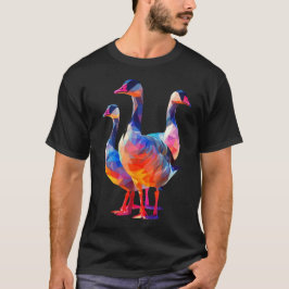T-Shirt Prismatic Geese
