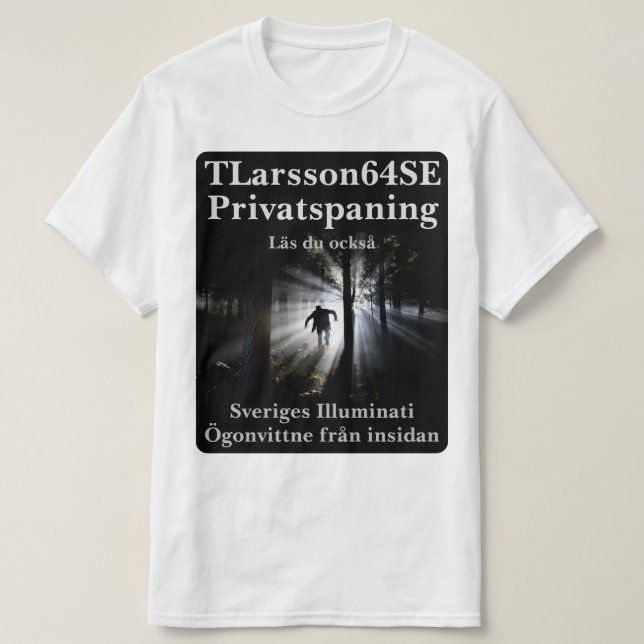 T-shirt — Privatspaning (Frente do Design)